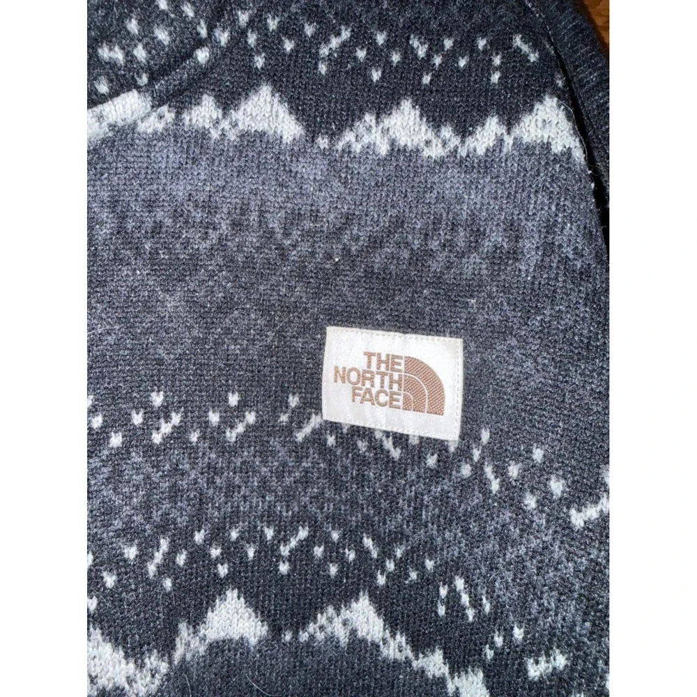 The North Face Mens XXL Grey Quarter Zip Fleece Pullover‎
